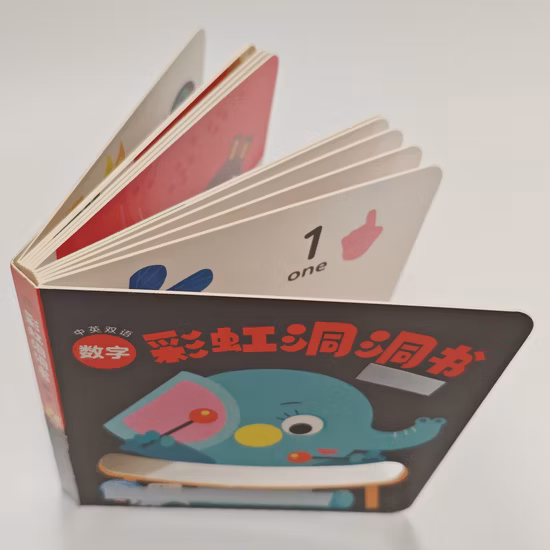 Услуги по печати детских картонных книг на заказ.